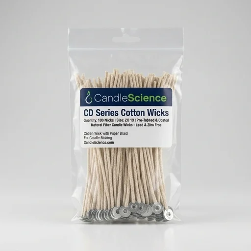 CandleScience CD Series Cotton Wicks