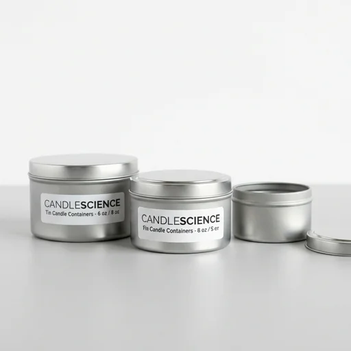 CandleScience Tin Candle Containers
